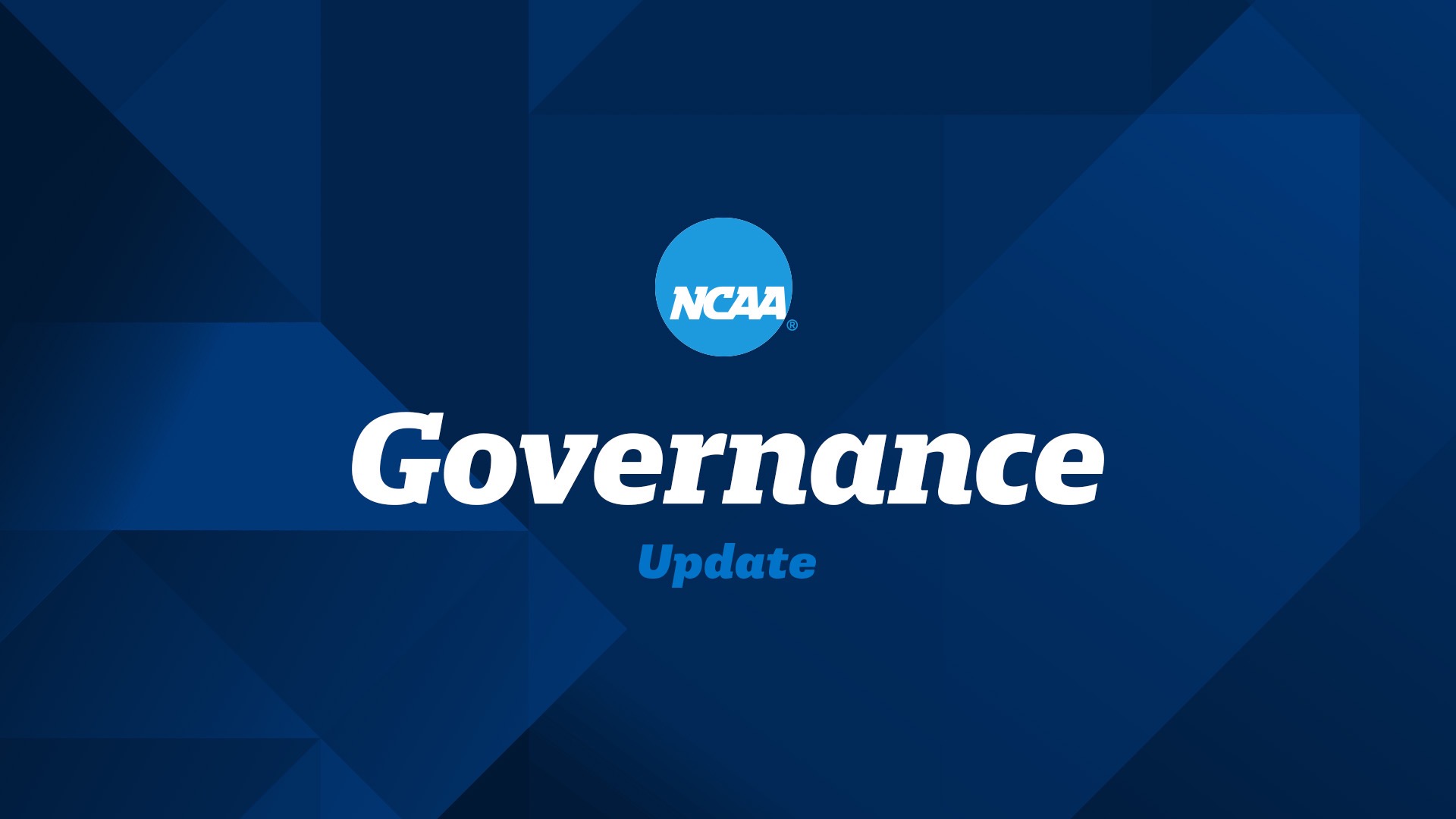 Governance Update